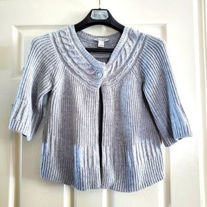 Silver cardigan